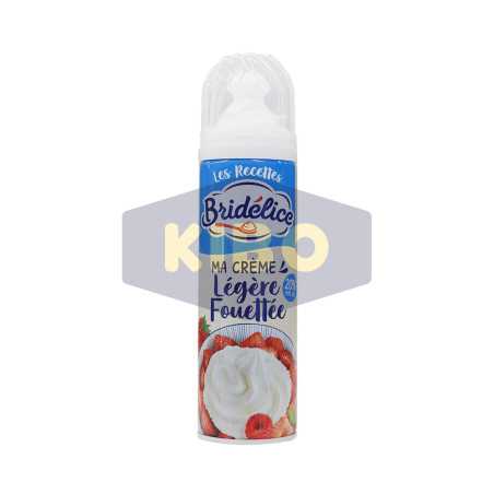 Crème fouettée légère 20% 250g