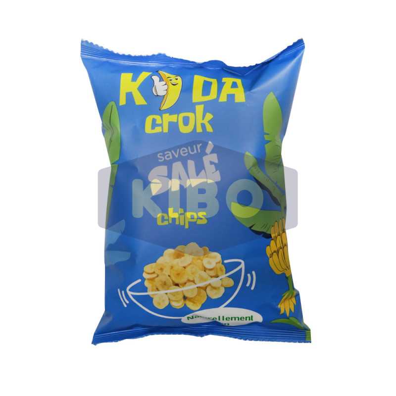 Chips banane plantain salé 30g