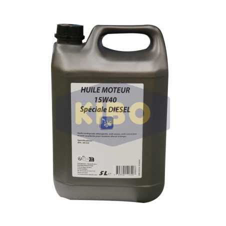 Huile moteur 15W40 diesel 5L