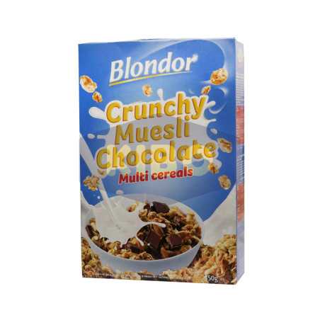 Crunchy muesli chocolate 350g