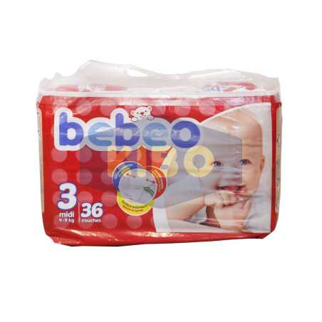 Couches twin Bebeo midi 36 pièces