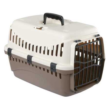 KERBL Box de transport Expedition pour chien-48x32x32cm-Creme et taupe