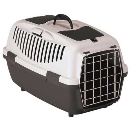 STEFANPLAST Box de transport Gulliver 61x40x38cm-Gris-Pour chien