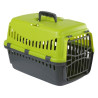 KERBL Box de transport Expedition pour chien-48x32x32cm-Vert et gris fonc?