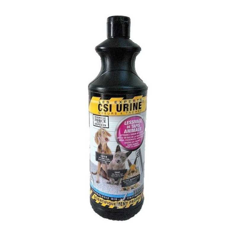 CSI URINE Lessivage de tapis 1L-Pour animaux