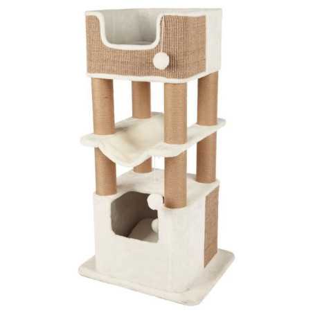 TRIXIE Arbre a chat XXL LUCANO-110cm-Blanc/Taupe
