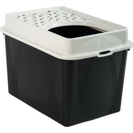 Maison de toilette TOP 50l-Noire (PP Recyclé)-57