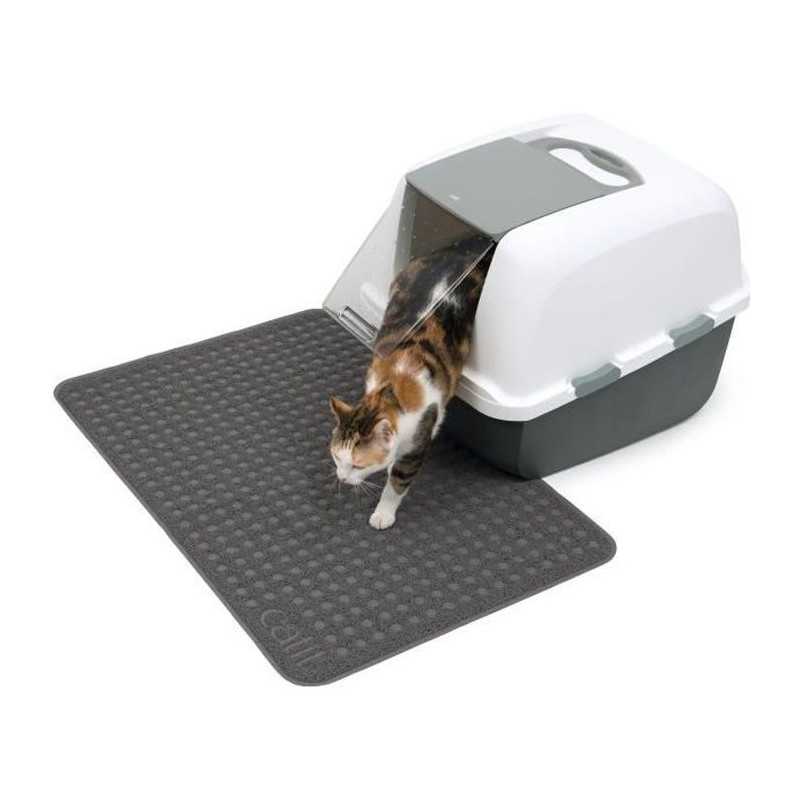 CAT IT Tapis pour bac a litiere-Grand format-90x60cm (35