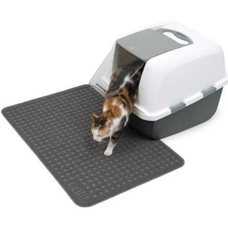 CAT IT Tapis pour bac a litiere-Grand format-90x60cm (35