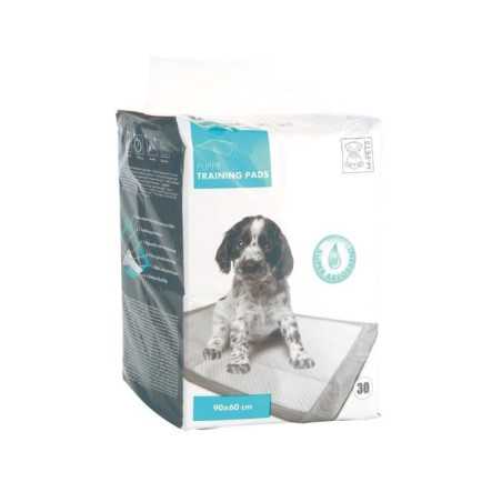 MPETS Tapis éducateur PUPPY TRAINING PADS-Pour chiot-30pcs-Blanc