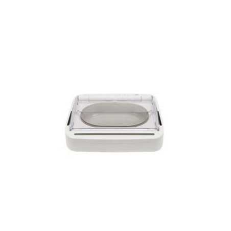 SUREFEED Distributeur de nourriture automatique pour chat anti-odeur-Blanc