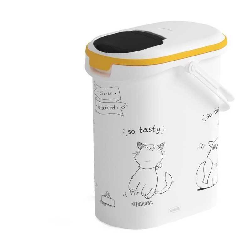 Curver Récipient alimentaire Dinner is Served pour chats 10 L