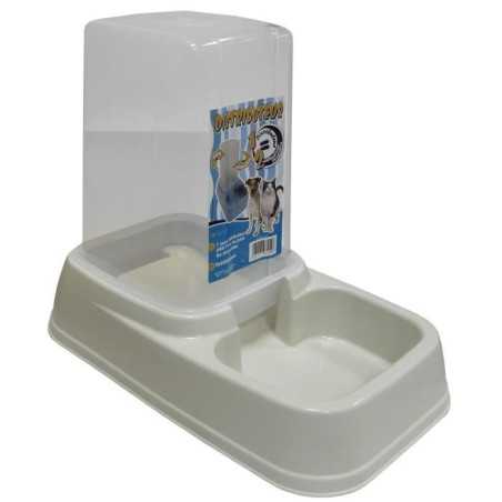 AIME Distributeur 2en1 croquettes et eau-Pour chat et chien