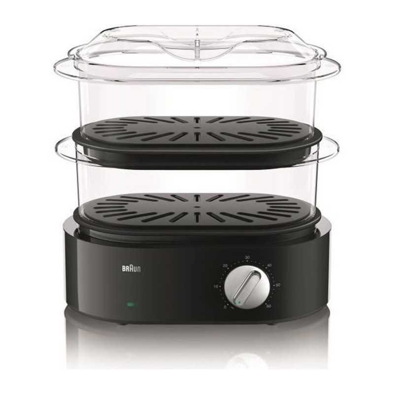 Cuiseur Vapeur-BRAUN-Identity FS 5100-850W-Turbo Vapeur-Minuteur