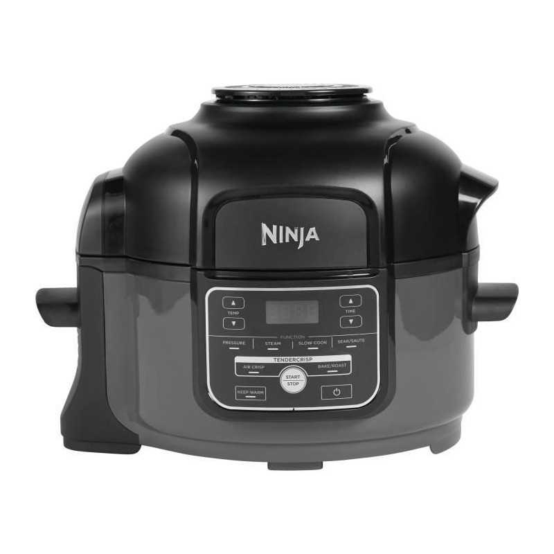 Multicuiseur 6-en-1 NINJA Foodi Mini-OP100EU-4.7L-1460W-Noir-6 modes de cuisson