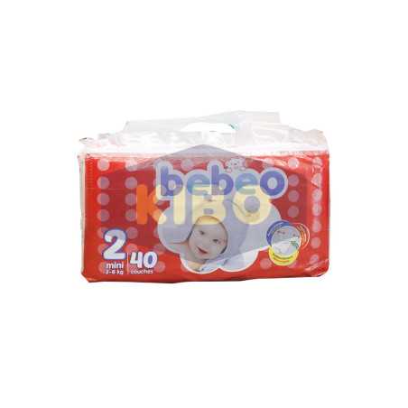 Couches twin Bebeo mini 40 pièces