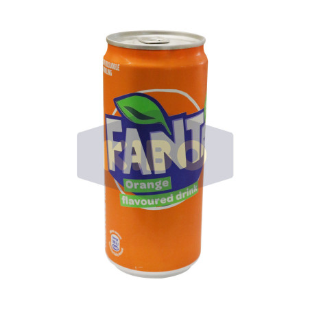 Boissons gazeuses fanta en cannette 33cl - FANTA