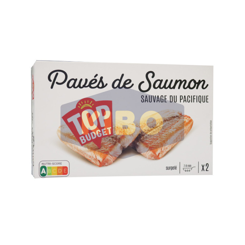 Pavés de saumons sauvage du Pacifique 250g - TOP BUDGET