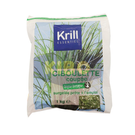Ciboulette coupée 1kg - KRILL ESSENTIEL