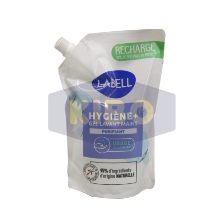 Gel lavant mains purifiant 500ml - LABELL