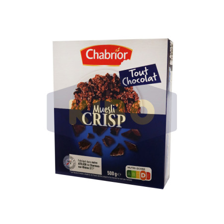 Muesli crisp tout choco 500g - CHABRIOR