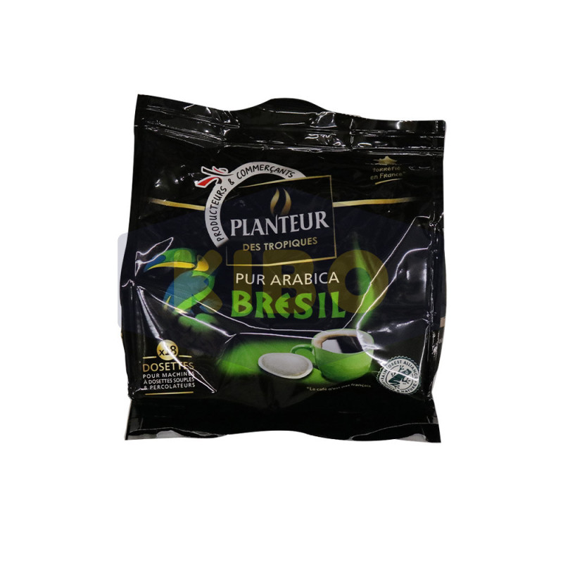 Café moulu brésil pur arabica 125g - PLANTEUR DES TROPIQUES