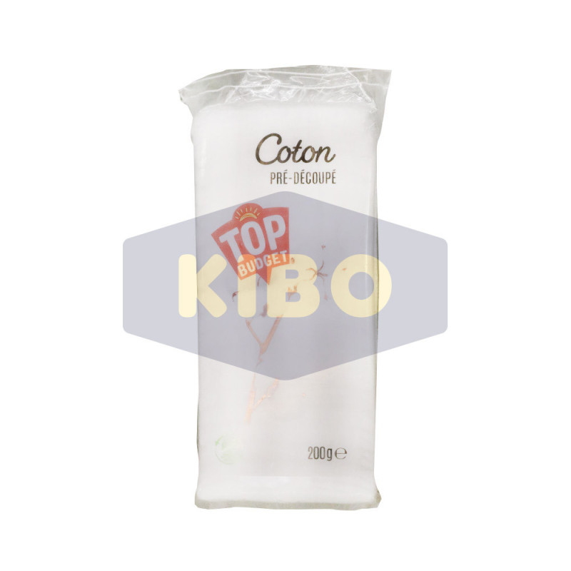 Coton pré-découpé 200g - TOP BUDGET