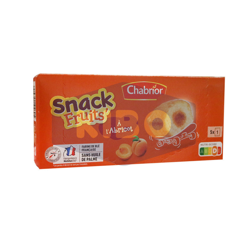 Gâteaux snack fruits' à l'abricot 150g - CHABRIOR