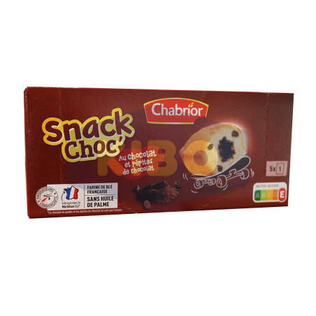 Gâteaux snack choc'chocolat et pépites de chocolat 150g - CHABRIOR