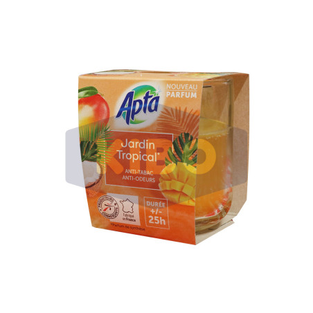 Bougie exotique anti-tabac et anti-odeurs 130g - APTA