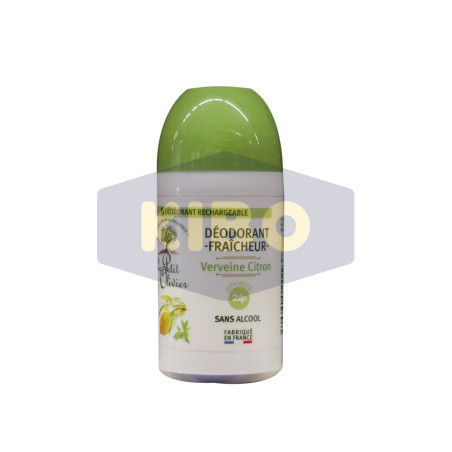 Déodorant fraîcheur verveine citron sans alcool 50ml - LE  PETIT OLIVIER