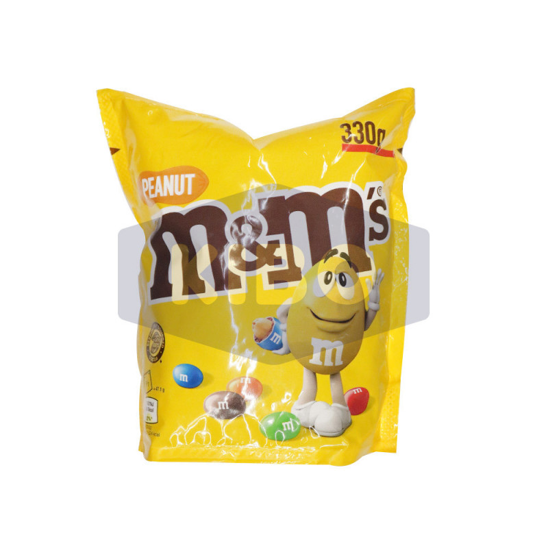M&M's Bonbons chocolat au lait et cacahuètes 330g - M&M S