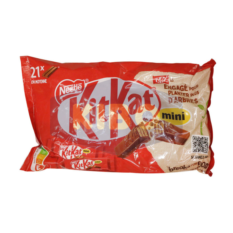 KITKAT Mini Barre au chocolat au lait 350g - NESTLE