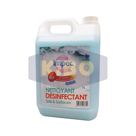 Nettoyant désinfectant sol et surface 5L - IMPEC