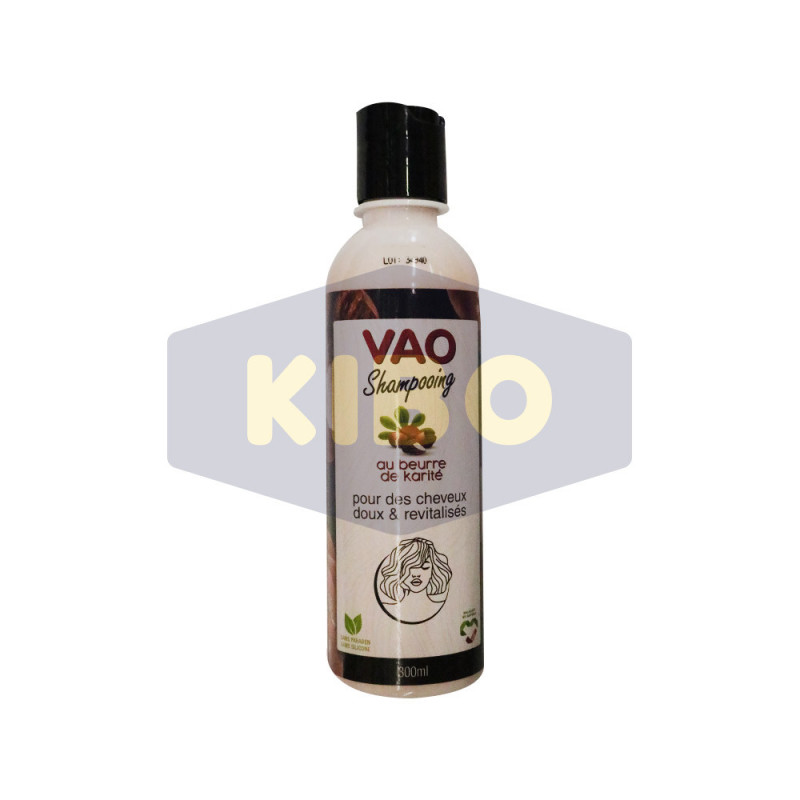 Shampoing au beurre de karité 300ml - VAO SHAMPOOING