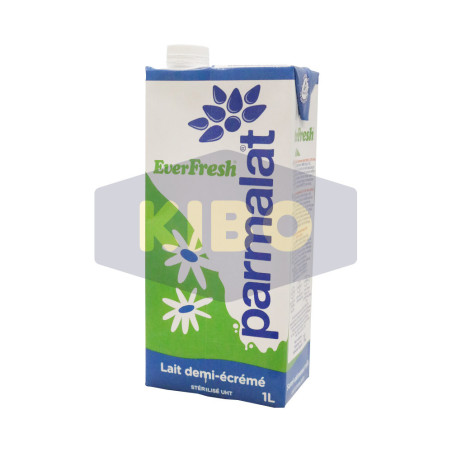 Lait UHT demi-écrémé stérilisé en brique 1