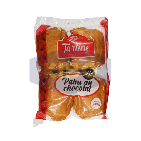 Pains au chocolat 4 pièces - TARTINE