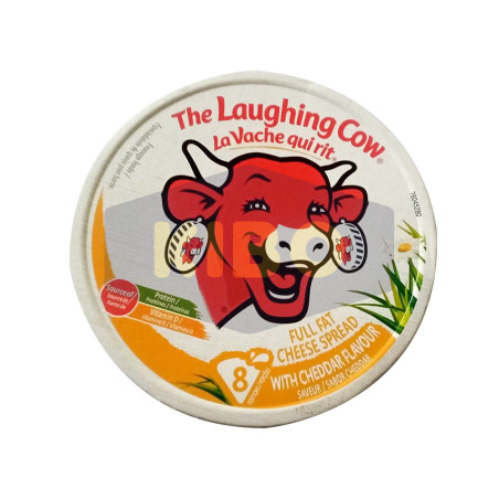 Fromage La vache qui rit cheddar 8 portions 120g - LA VACHE QUI RIT