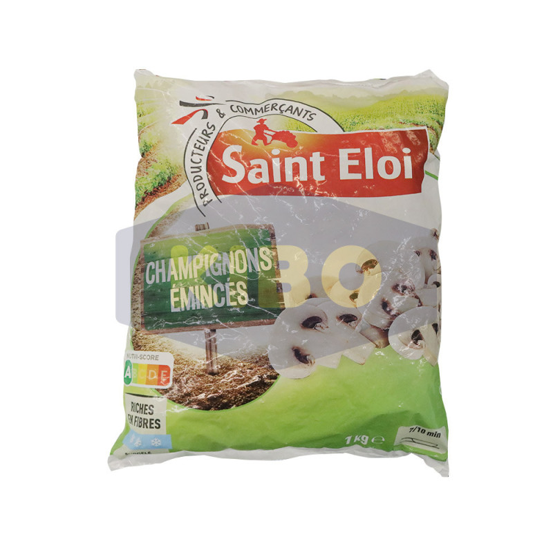 Champignons émincés 1kg - SAINT ELOI