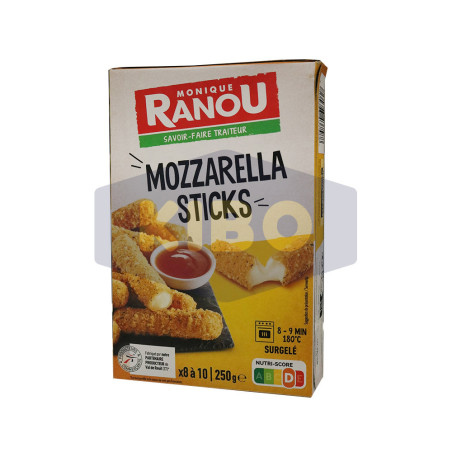 Mozzarella sticks x10 250g - MONIQUE RANOU