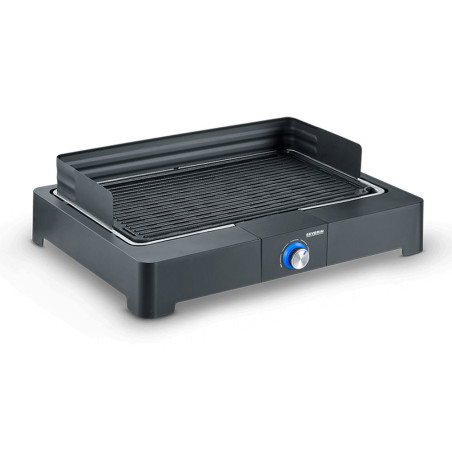 Table barbecue-grill 2200w avec plaque planca moulée sous pression - SEVERIN
