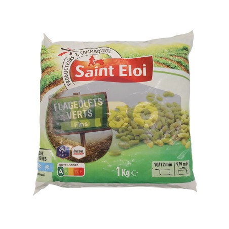 Flageolets verts fins surgelés 1kg - SAINT ELOI