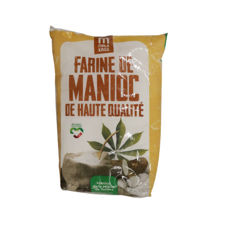 Farine de manioc de haute qualité sans gluten 1kg - MALAKASS