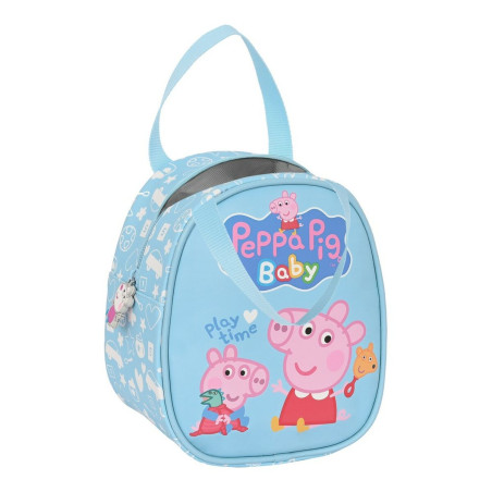 Sac à gouter  Peppa Pig Baby Bleu 19 x 22 x 14 cm