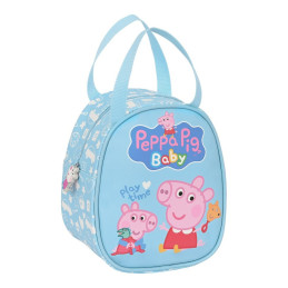 Sac à gouter  Peppa Pig Baby Bleu 19 x 22 x 14 cm