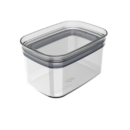 Ou - Pot Hermétique Block - Boîte de Rangement Alimentaire en Plastique Sans BPA - 650 Ml - Naturel