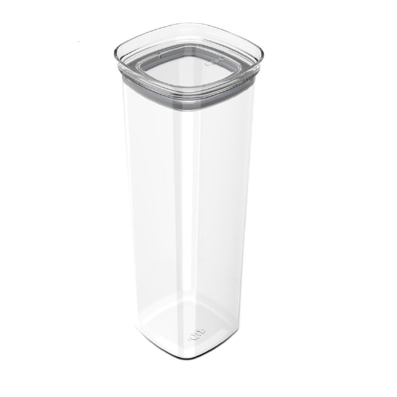 Ou - Pot Hermétique Block - Boîte de Rangement Alimentaire en Plastique Sans BPA - 2l - Naturel