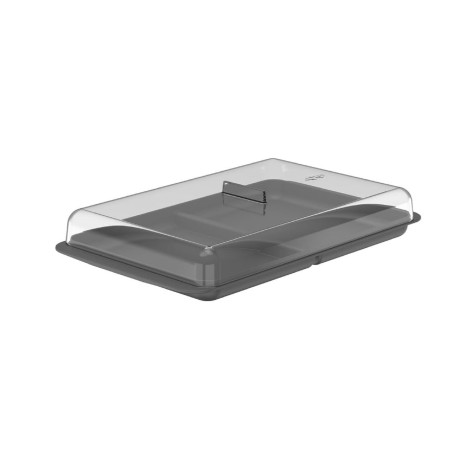Ou - Double Boîte de Stockage pour Frigo Break - Boîte à Charcuterie avec Couvercle - 27