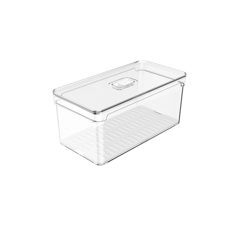 Ou - Bac de Rangement Clear Fresh - Bac de Rangement pour Réfrigérateur - 5 L - 30 x 15 x 13 Cm