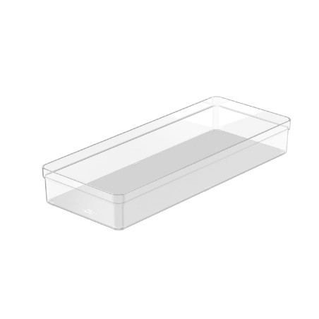 Ou - Bac de Rangement Clear Drawers - Organiseur Rectangulaire pour Tiroir - 37